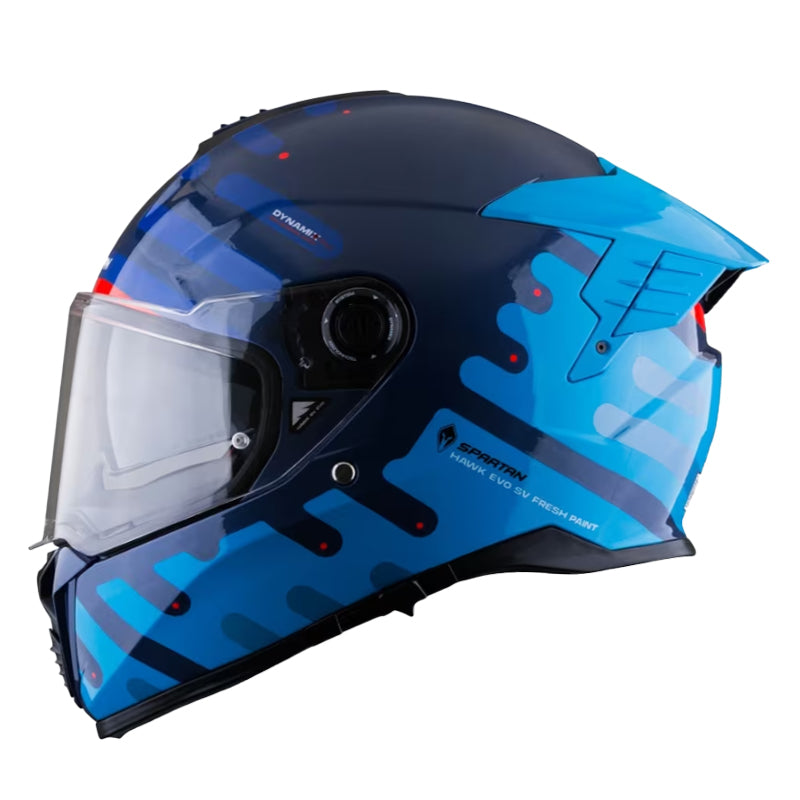 Casco Spartan Hawk Evo Fresh Azul