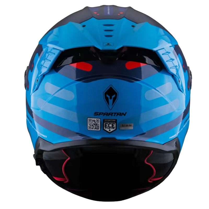 Casco Spartan Hawk Evo Fresh Azul