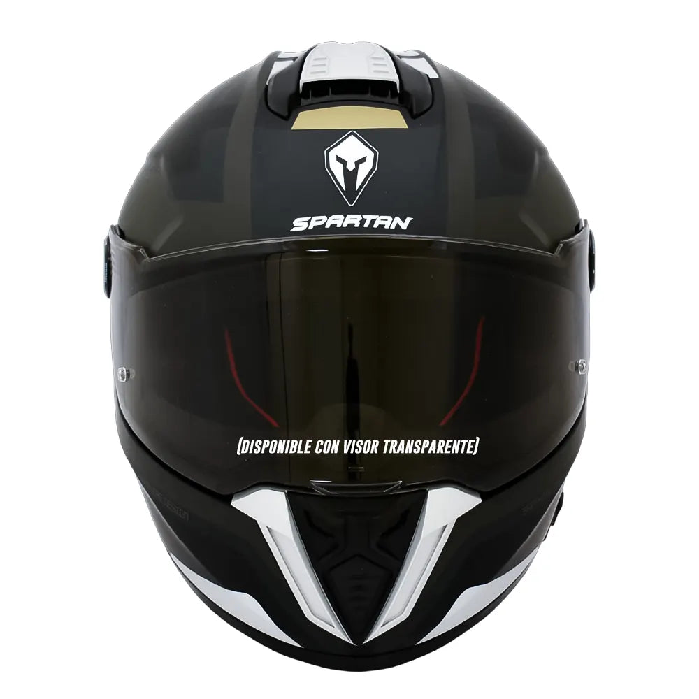 Casco Spartan Hawk Evo Sapphire B2 Negro Gris