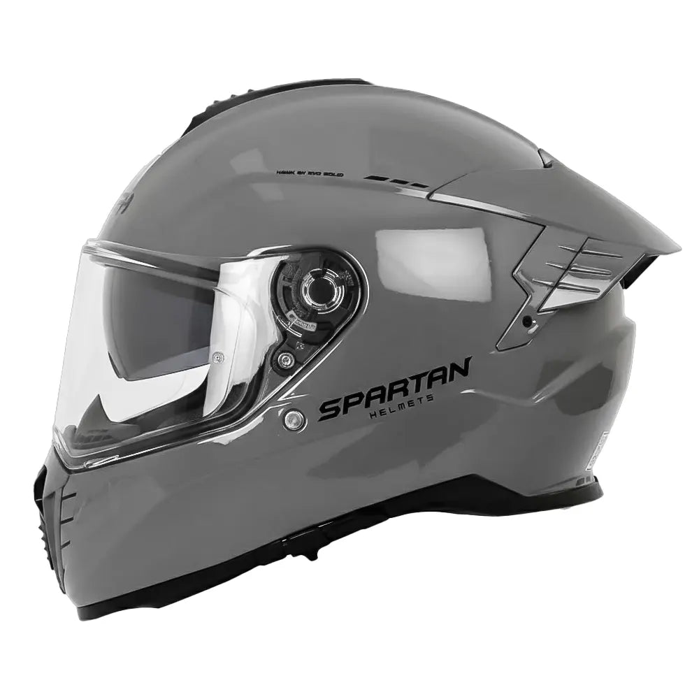 Casco Spartan Hawk Solid Gris