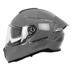 Casco Spartan Hawk Solid Gris