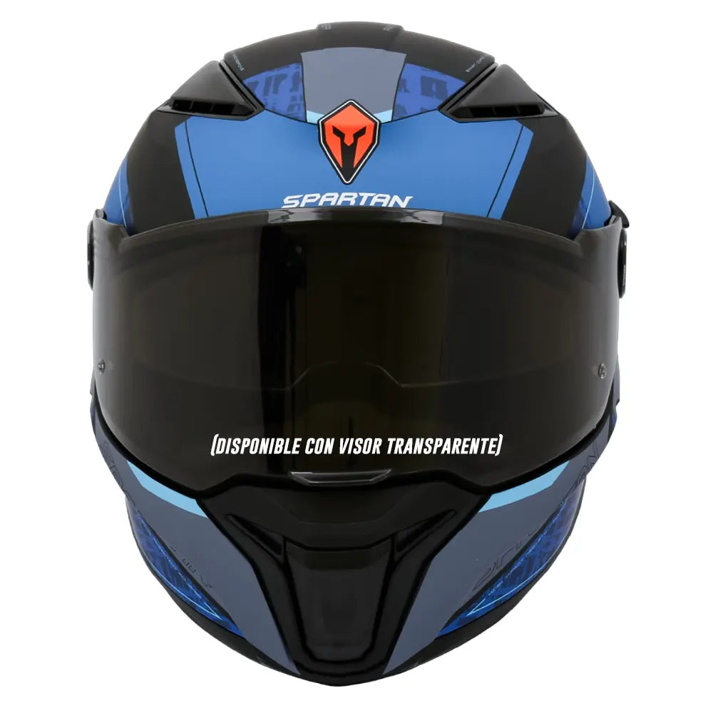 Casco Spartan Panther Detroit Azul