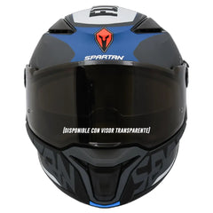 Casco Spartan Panther Flight Negro Gris