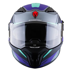 Casco Spartan Panther Sv Negro Morado