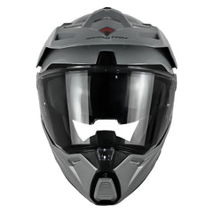 Casco Spartan Wolf Ds Gris Negro