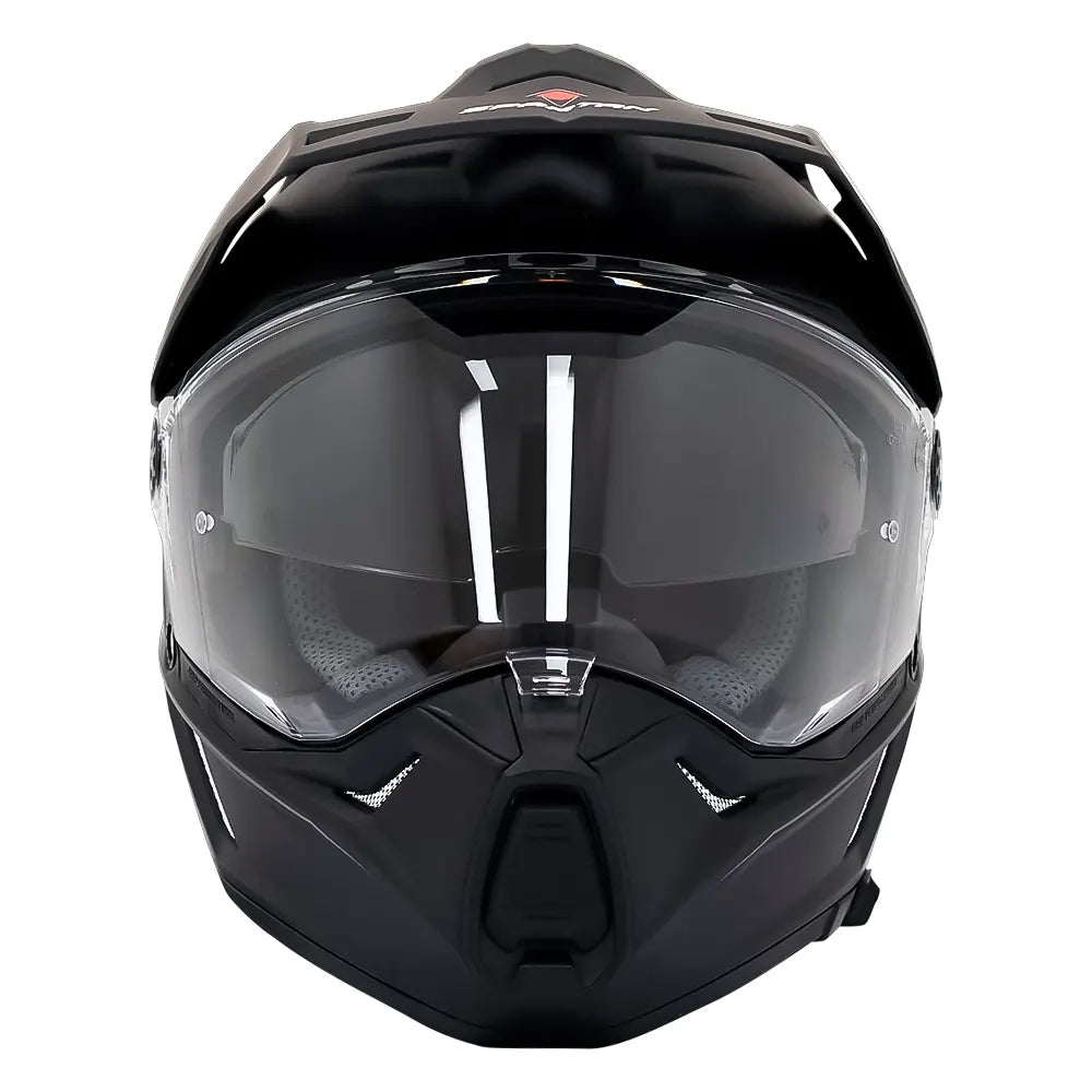 Casco Spartan Wolf Ds Solid Negro