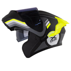 Casco X-One X-3000Rs Clarux Negro Gris Visor Iridium Azul