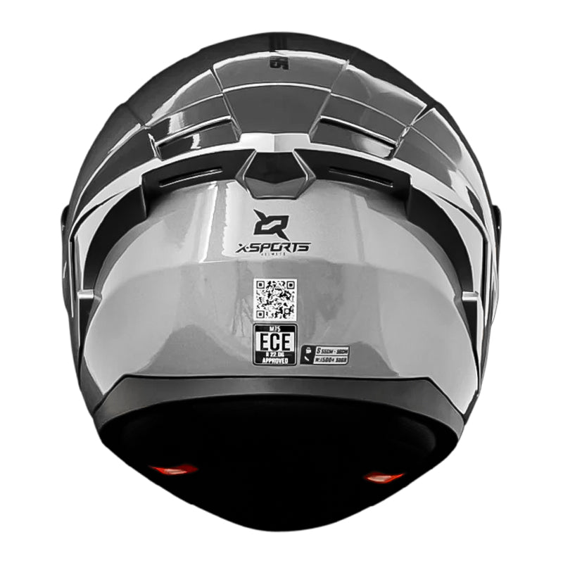 Casco X-Sports M75 Solid Gris