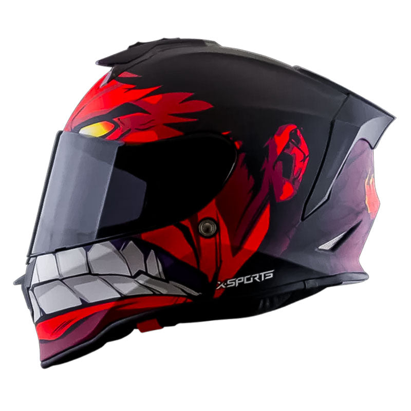 Casco X-Sports V151 Red Hulk