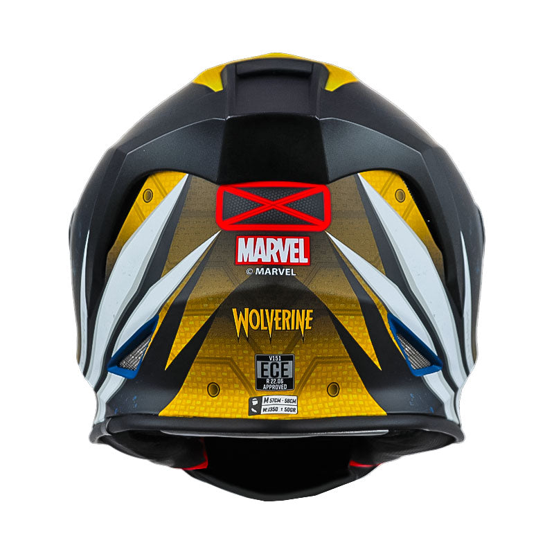 Casco X-Sports V151 Wolverine Azul
