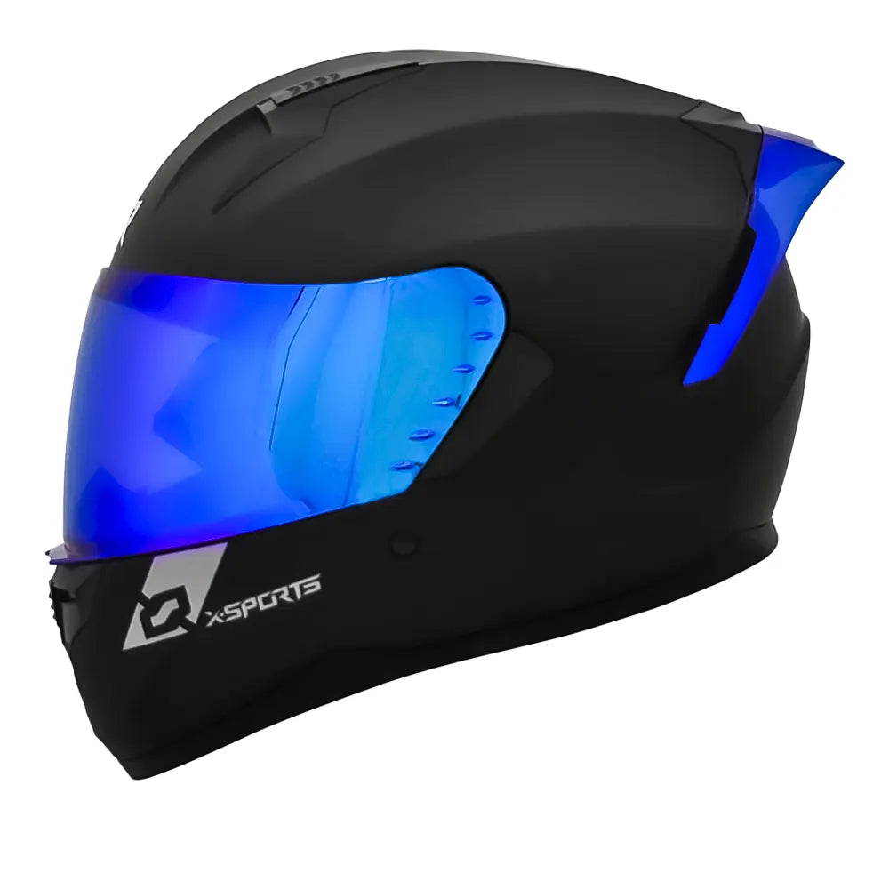 Casco XSports M67 Negro Reloaded Azul