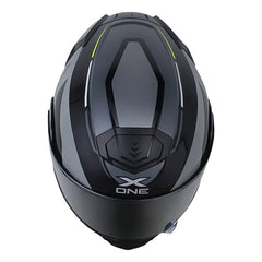 Casco X One X-3000Rs Advance Negro Gris Visor Iridium Silver