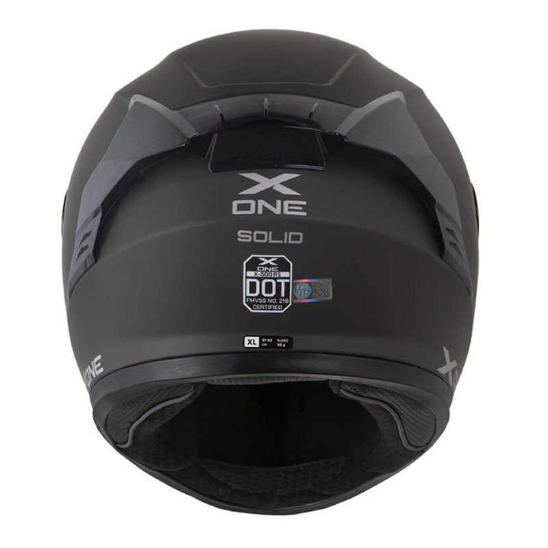 Casco X One X-500 Rs Solid Gris Oscuro Silver