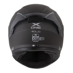 Casco X One X-500 Rs Solid Gris Oscuro Silver