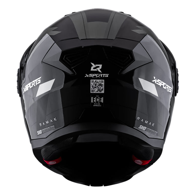 Casco Xsports 165 Ramak Negro Blanco