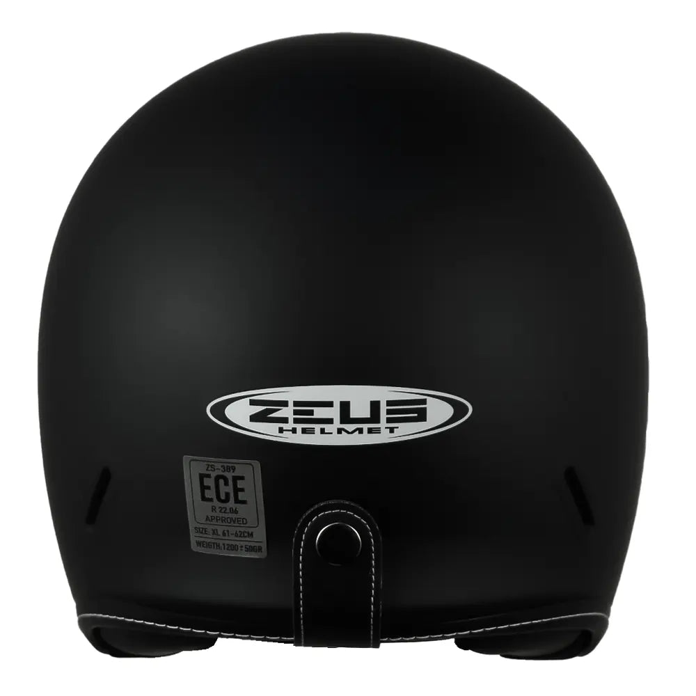 Casco Zeus 389 Negro Mate
