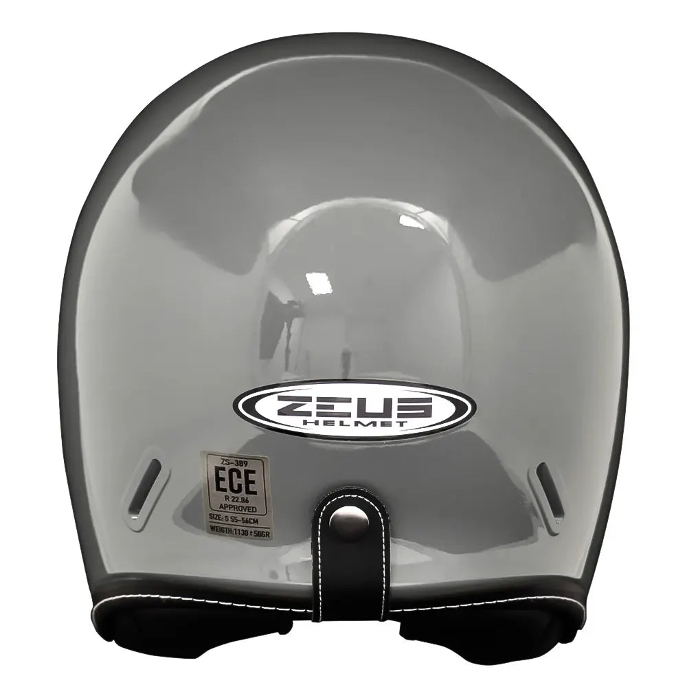 Casco Zeus 389 Negro Nardo Brillo