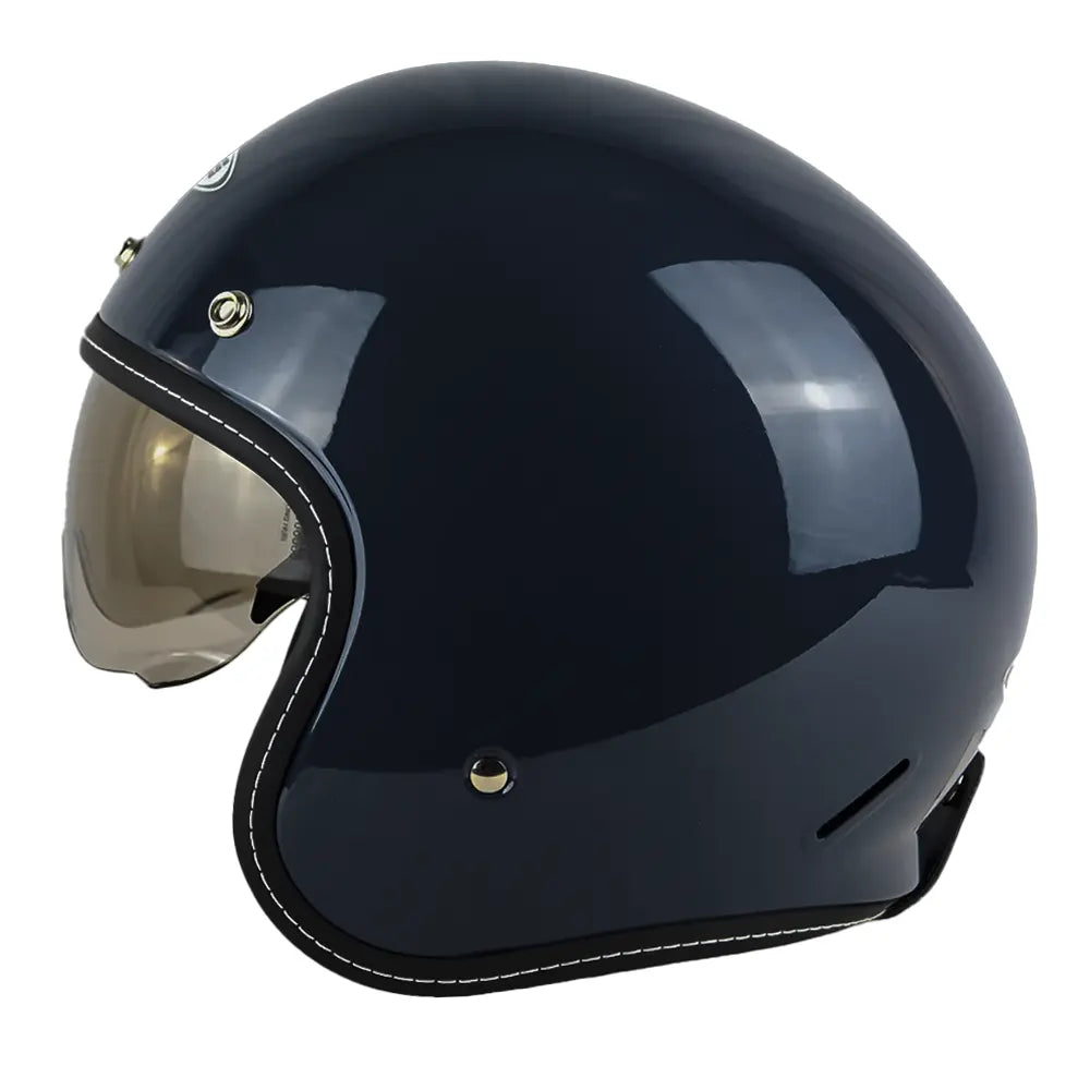 Casco Zeus 389 Azul Brillo