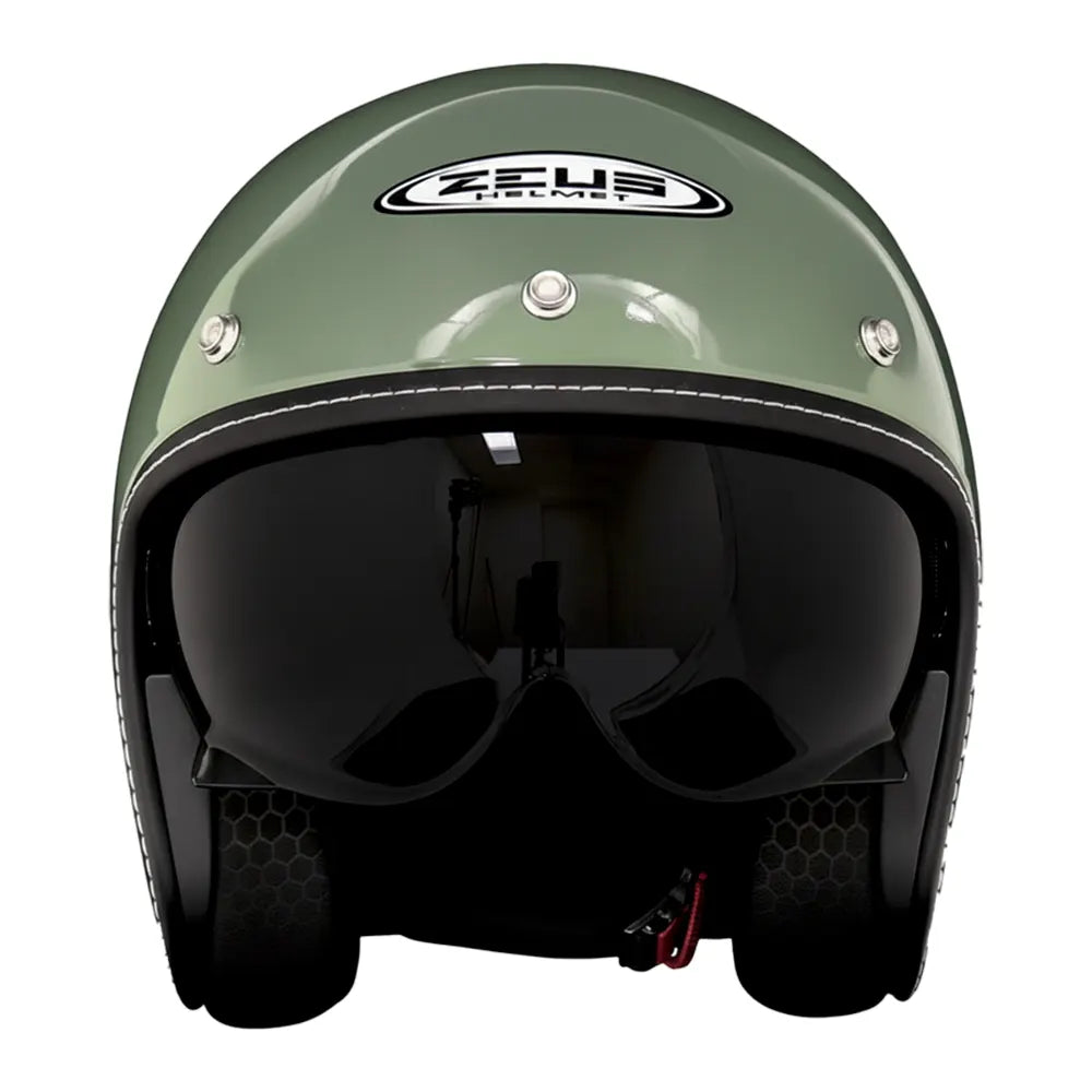 Casco Zeus 389 Verde Brillo