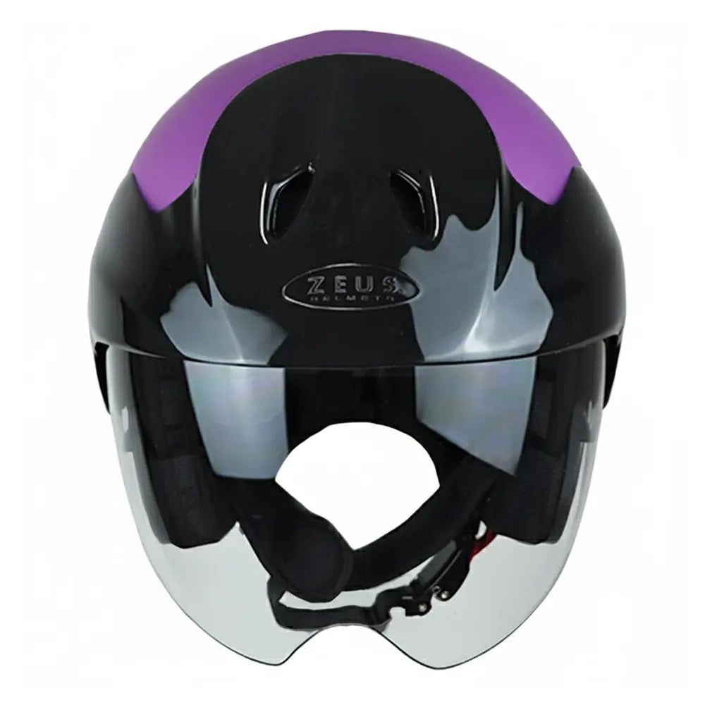 Casco Zeus 507 Open Morado