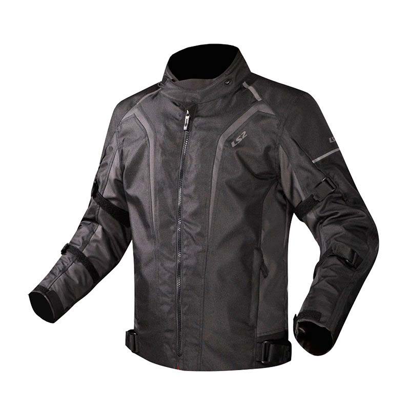 Chaqueta de Proteccion Ls2 Sepangman Negro Gris 1