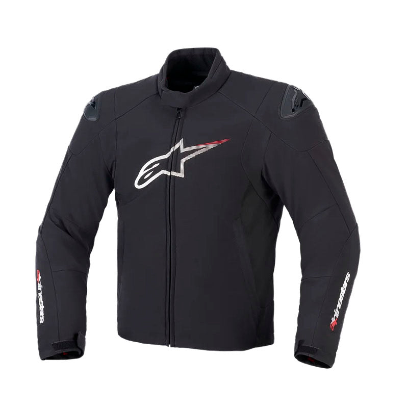 Chaqueta Alpinestars Smx Waterproof Negro Blanco Rojo