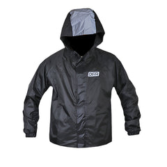 Chaqueta Dfr Doble Faz 100% Impermeable Negro