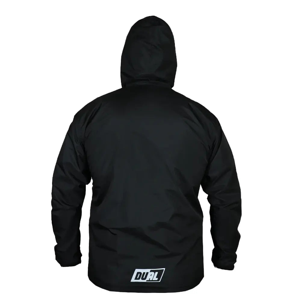 Chaqueta Poliester Bullet Doble Faz Negro Gris