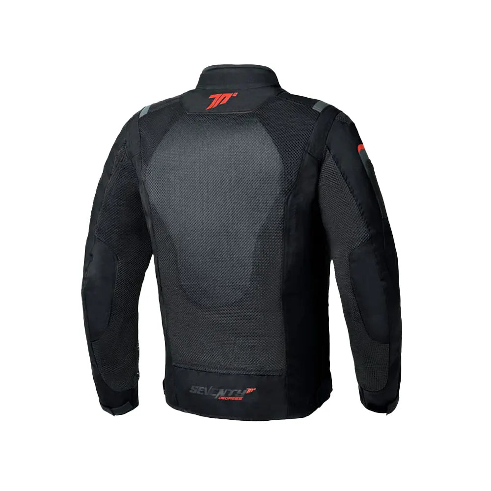 Chaqueta Seventy Sd-Jt56 Verano Touring Negro