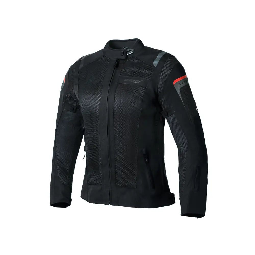 Chaqueta Seventy Sd-Jt58 Verano Touring Fem Negro