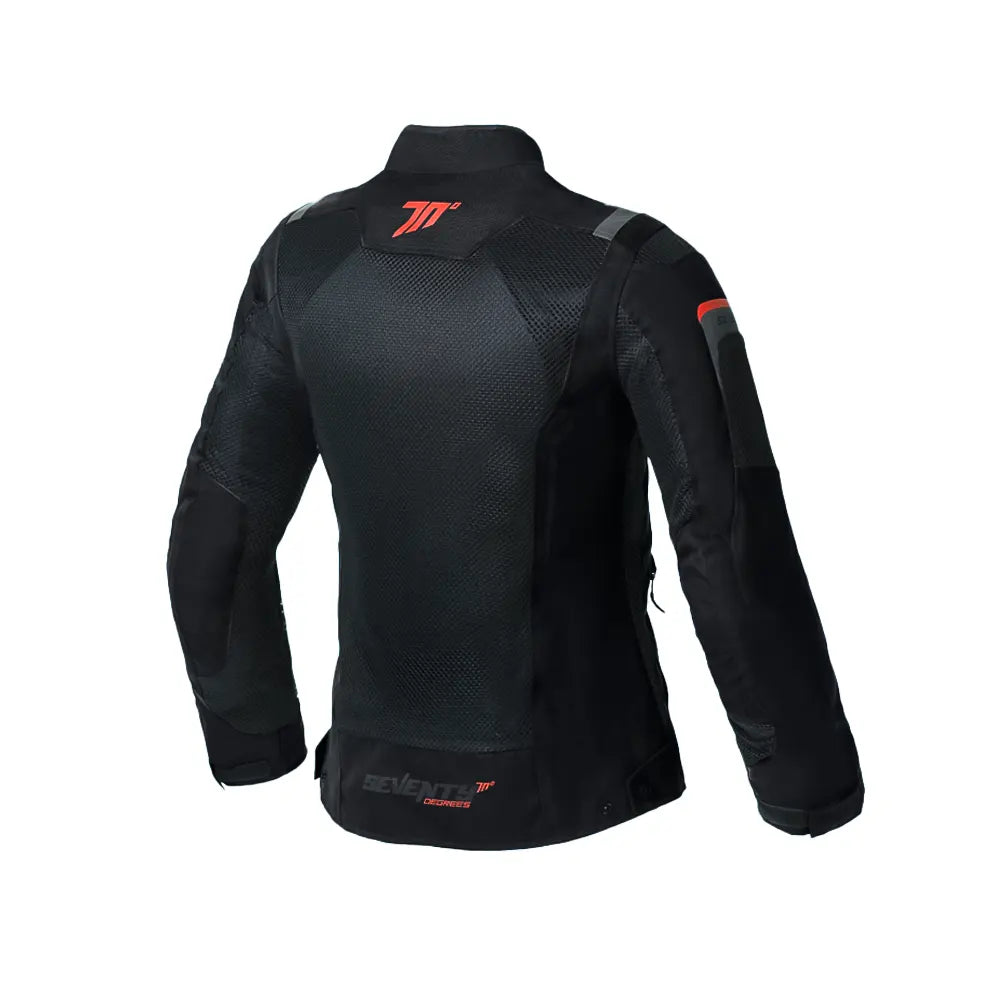 Chaqueta Seventy Sd-Jt58 Verano Touring Fem Negro