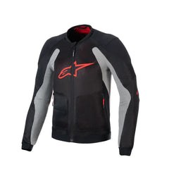Chaqueta Alpinestars Troop Air Negro Gris Rojo