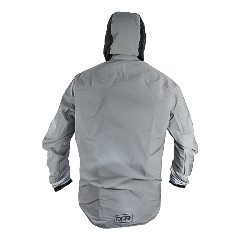 Chaqueta Dfr Doble Faz 100% Impermeable Negro