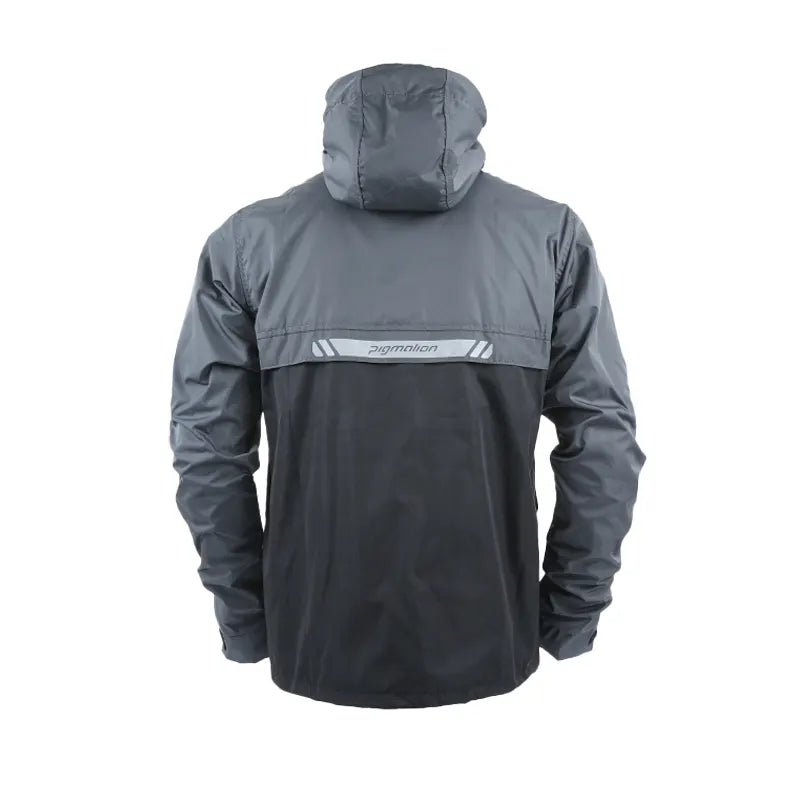 Cortaviento Pigmalion Euro Gris Negro Mas