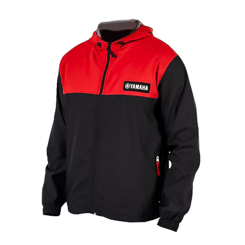 Cortavientos Yamaha Negro Rojo Masculino