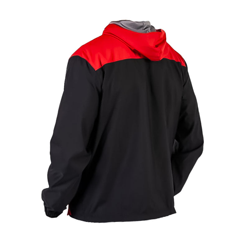 Cortavientos Yamaha Negro Rojo Masculino