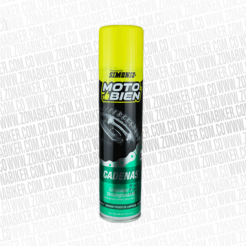 DESENGRASANTE DE CADENAS SIMONIZ 400ML