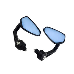 Espejo Cafe Racer Triangular Negro