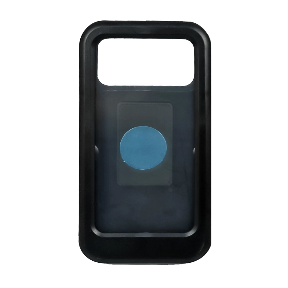 Estuche Porta Celular Moto Espejo Base Metálica