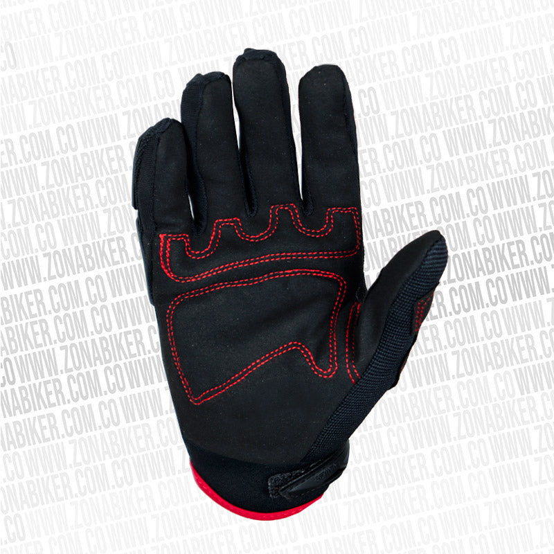 GUANTES BULLET 833MX NEGRO ROJO2
