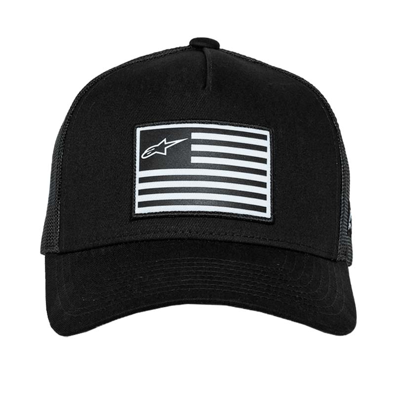 Gorra Alpinestars Flag Snapback Hat Negra 1
