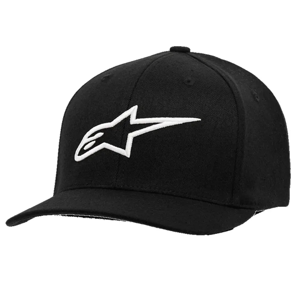 Gorra Alpinestars Ageless Curve Negro Blanco