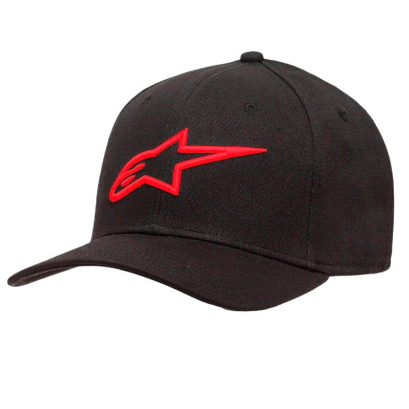 Gorra Alpinestars Ageless Curve Negro Rojo