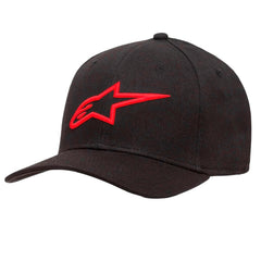 Gorra Alpinestars Ageless Curve Negro Rojo