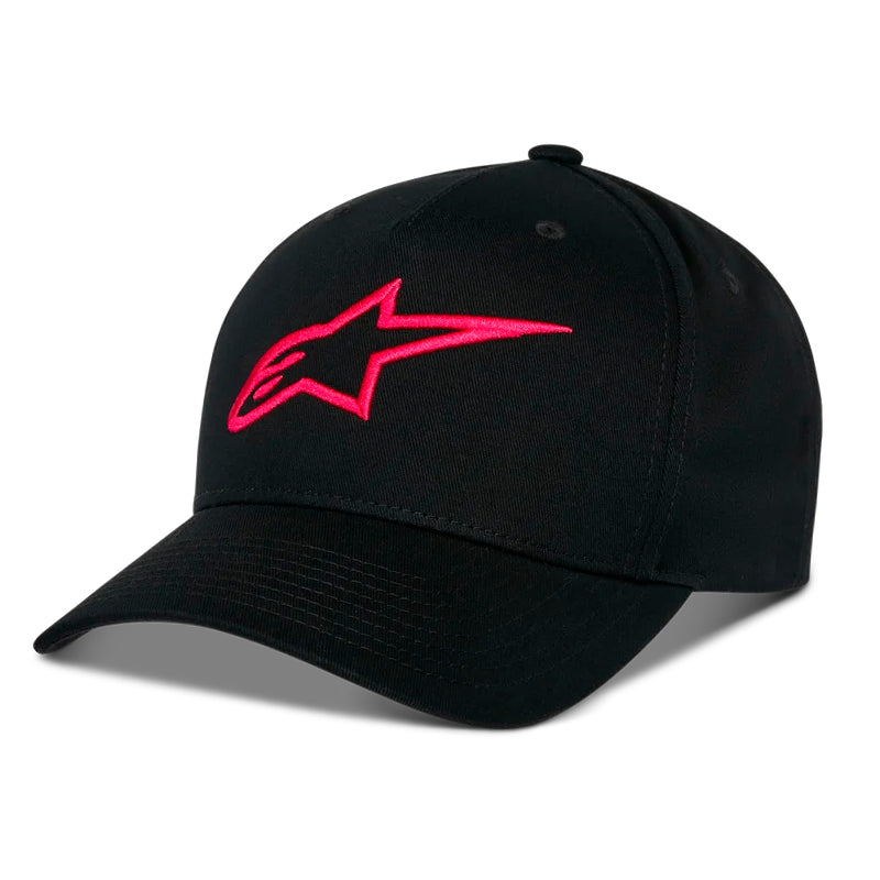 Gorra Alpinestars Ageless Snapback Negro Rojo