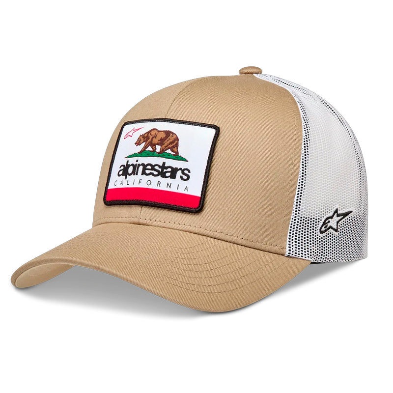 Gorra Alpinestars Cali 2.0 Caqui Blancoi