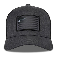 Gorra Alpinestars Flag Snapback Gris Negro