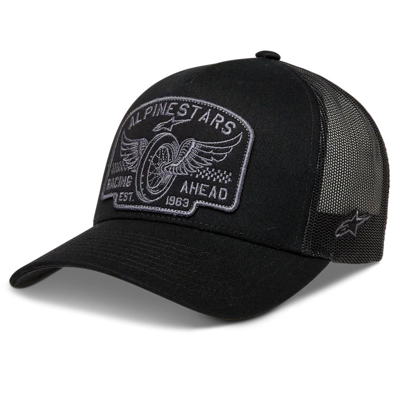 Gorra Alpinestars Heritage Patch Negro Gris Oscuro