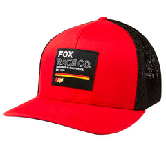 Gorra Fox Analog Flexfit Rojo
