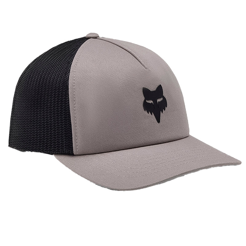 Gorra Fox Head Trucker Negro Gris Oscuro